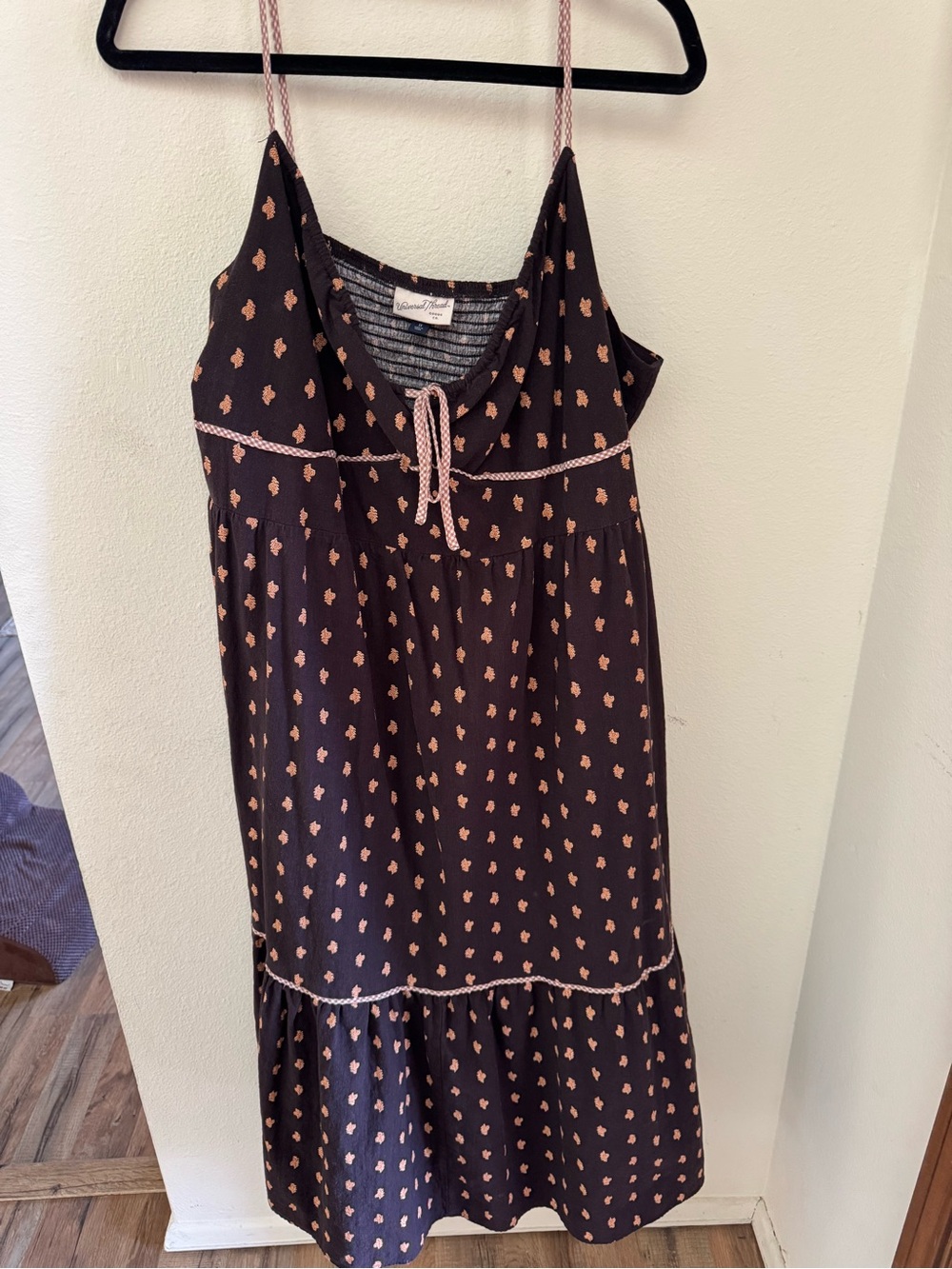 Universal Thread Black and Brown Midi/maxi Dress